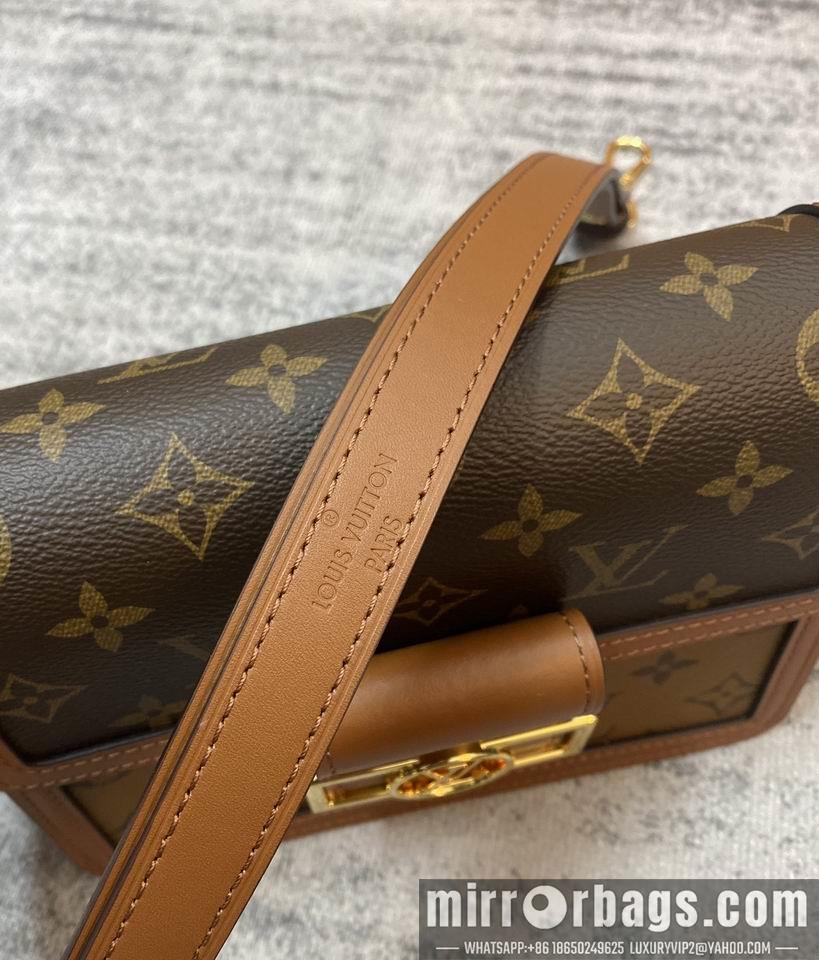 LV Replica Bags Mini Dauphine M44580 S20x15x9cm gf