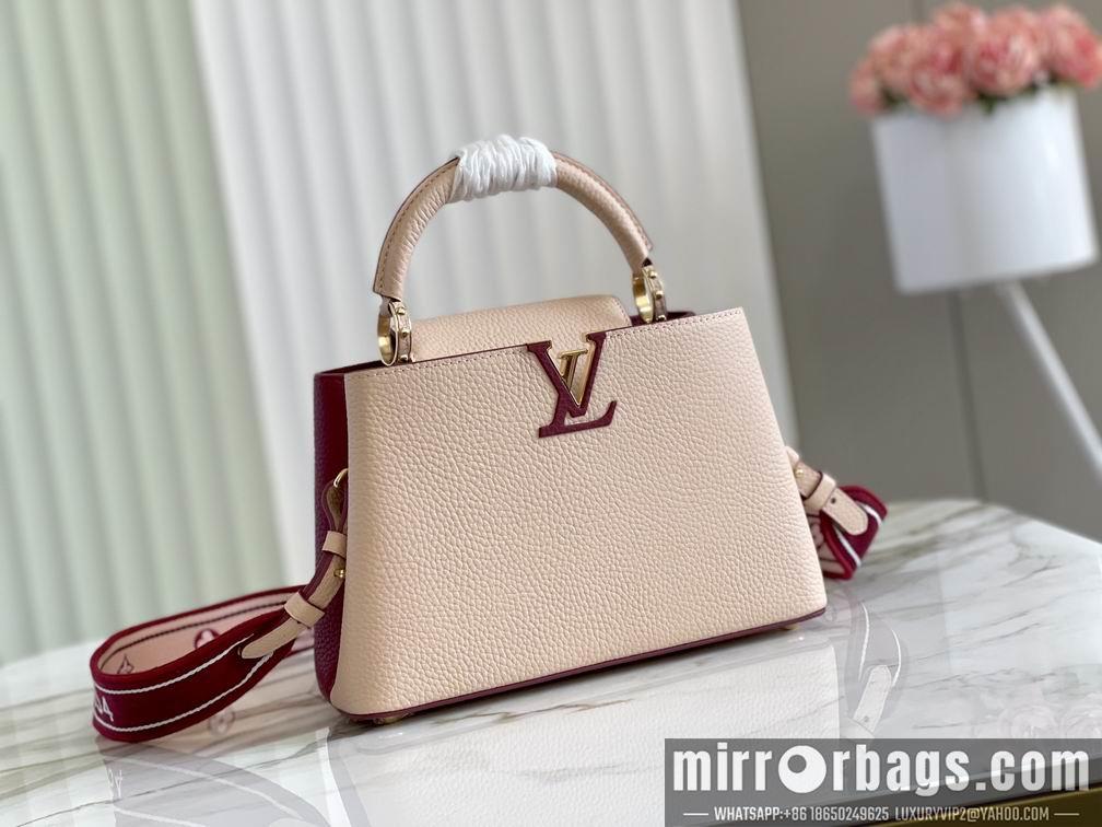 LV Replica Bags Capucines M48865 M58610 27x18x9cm gf