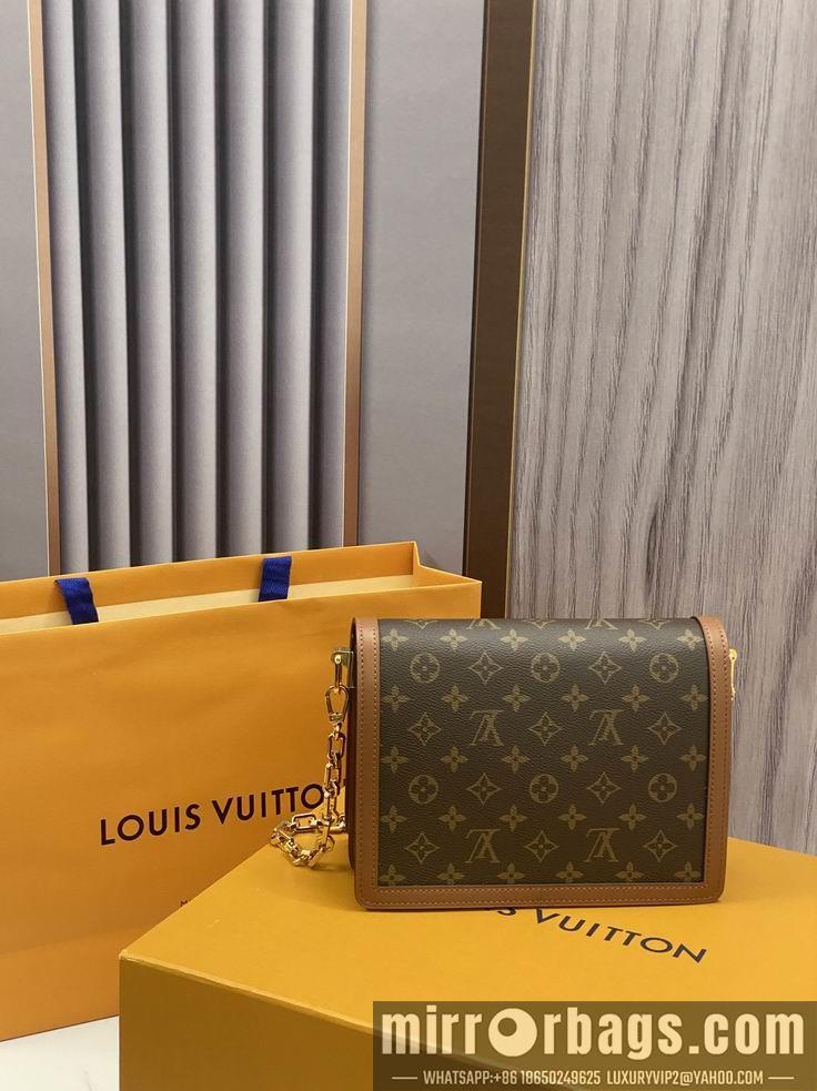 LV Replica Bags Dauphine M44391 M25x17x10.5cm gf