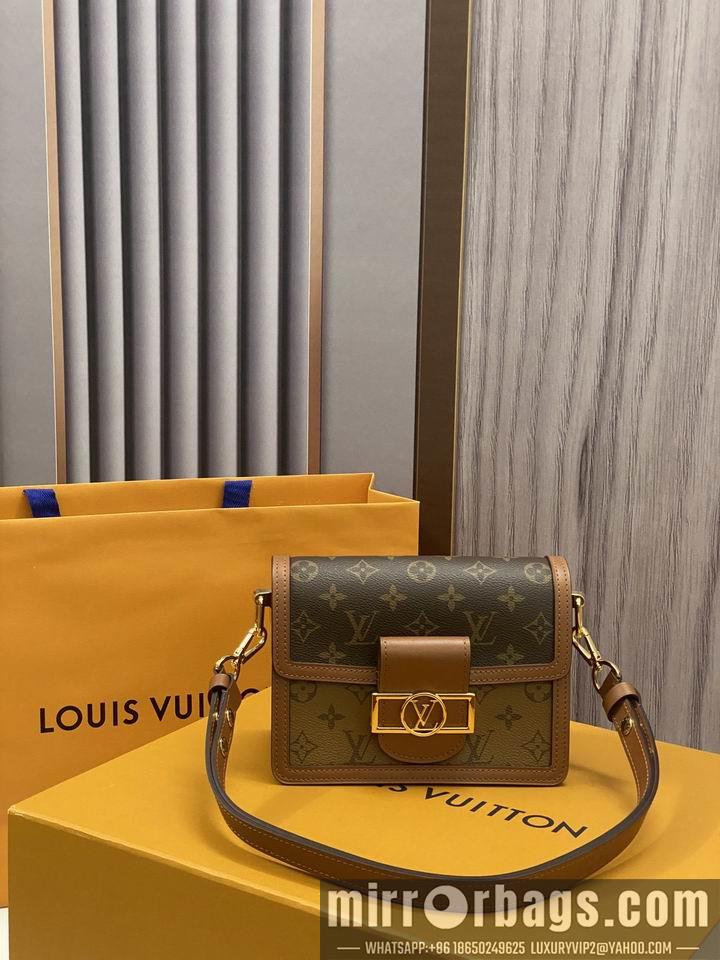 LV Replica Bags Mini Dauphine M44580 S20x15x9cm gf