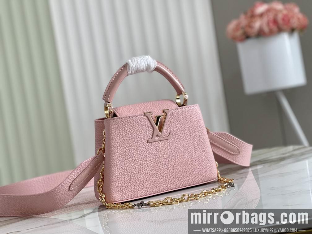 LV Replica Bags Capucines M59065 M48865 21x14x8cm gf