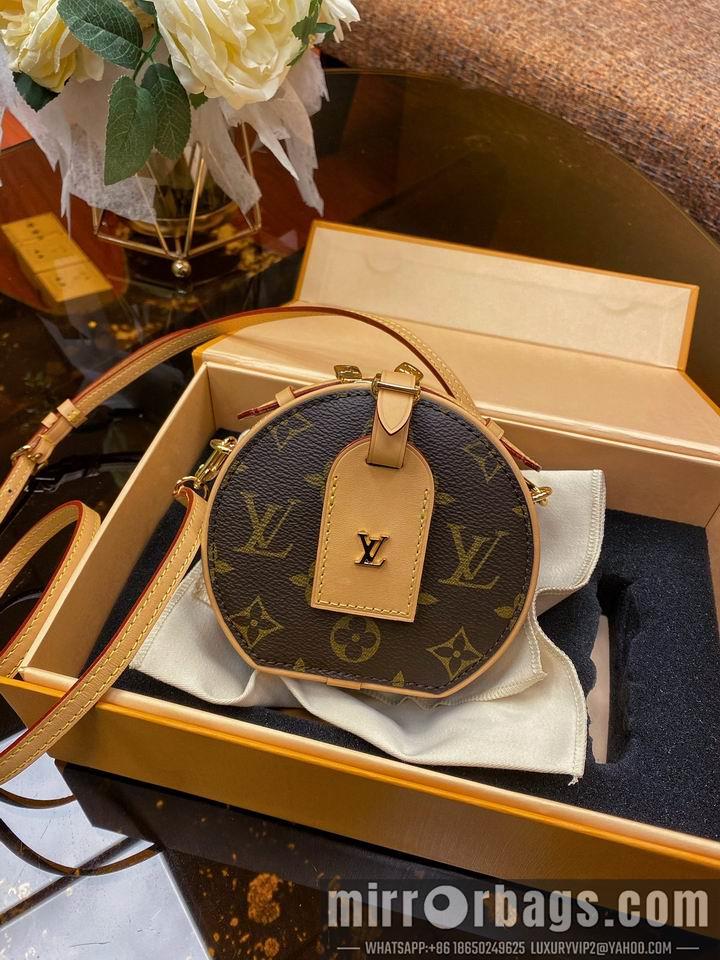 LV Replica Bags Boite Chapeau M44699 13x12x6.5cm gf