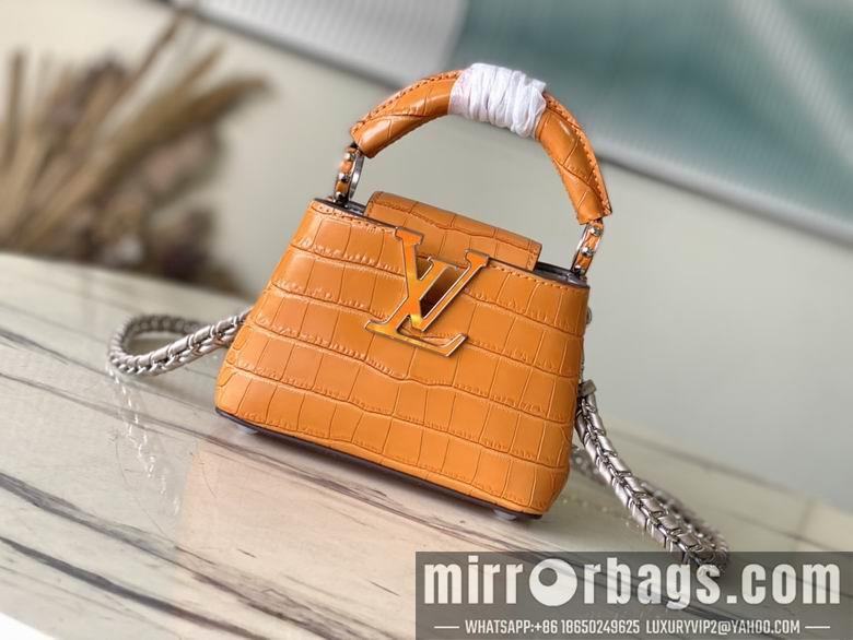 LV Replica Bags Capucines N48865 16x11x6.5cm gf