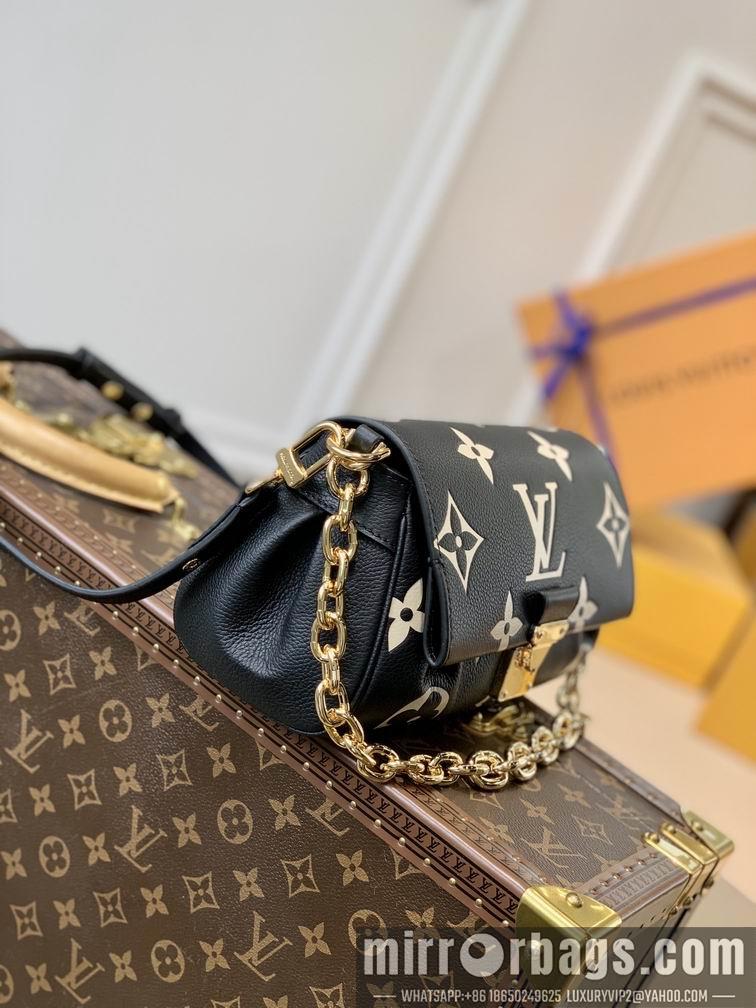 LV Replica Bags Favorite M45859黑白24x14x9cm gf