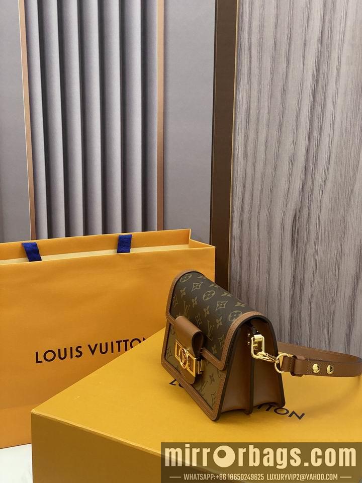 LV Replica Bags Mini Dauphine M44580 S20x15x9cm gf