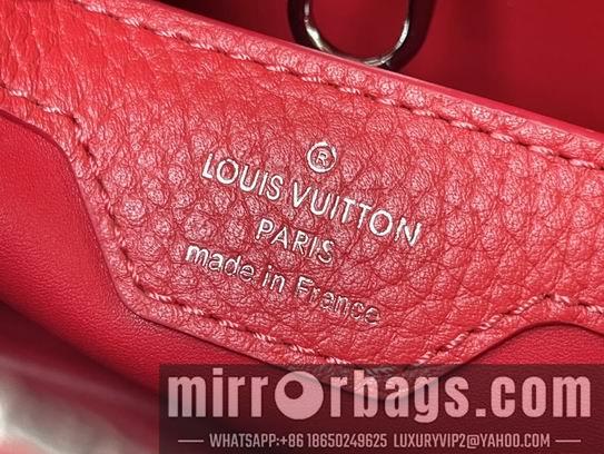 LV Replica Bags Capucines N92040银扣蛇31.5x20x11cm gf