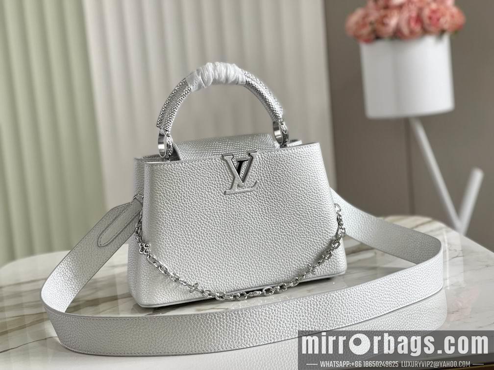 LV Replica Bags Capucines N80239 M48865 27x18x9cm gf