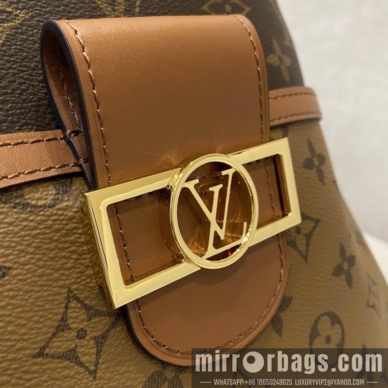 LV Replica Bags Dauphine M45194 24x27x10cm gf