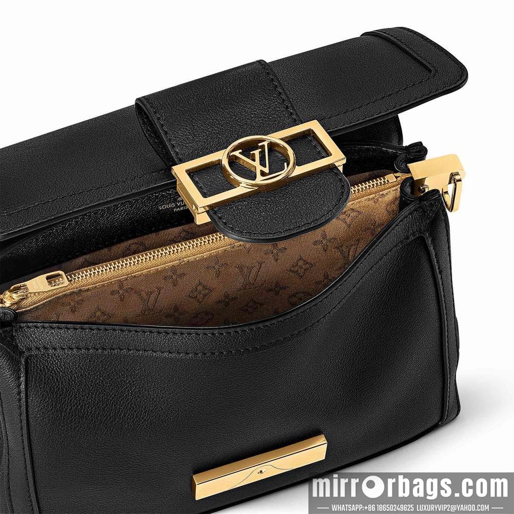 LV Replica Bags Dauphine Soft M25209 24x17x9cm gf