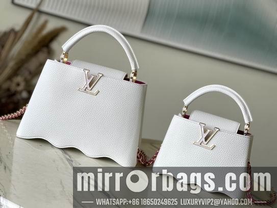 LV Replica Bags Capucines M22121 22x14x7.5cm gf