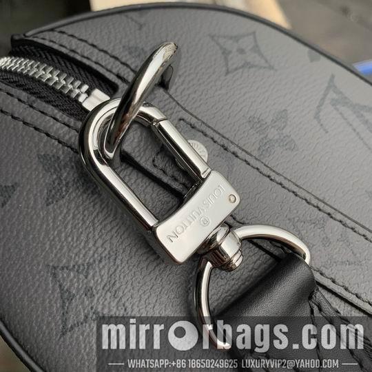 LV Replica Bags Keepall M46271黑花 25x15x11cm gf