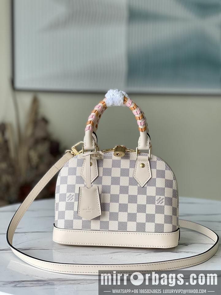 LV Replica Bags Alma BB N41221 23.5x17.5x11.5cm gf