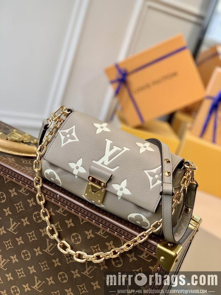 LV Replica Bags Favorite M45836淡咖24x14x9cm gf