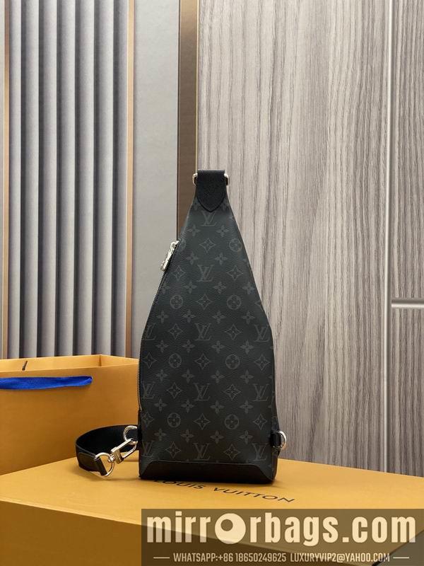 LV Replica Bags Duo M30936黑花20x42x6cm gf