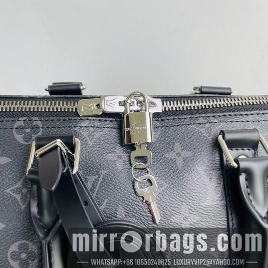 LV Replica Bags Keepall M40569黑花 45x27x20cm gf