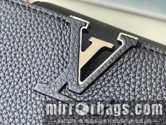 LV Replica Bags Capucines N92040银扣蛇27x18x9cm gf2色