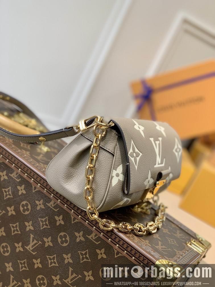 LV Replica Bags Favorite M45836淡咖24x14x9cm gf