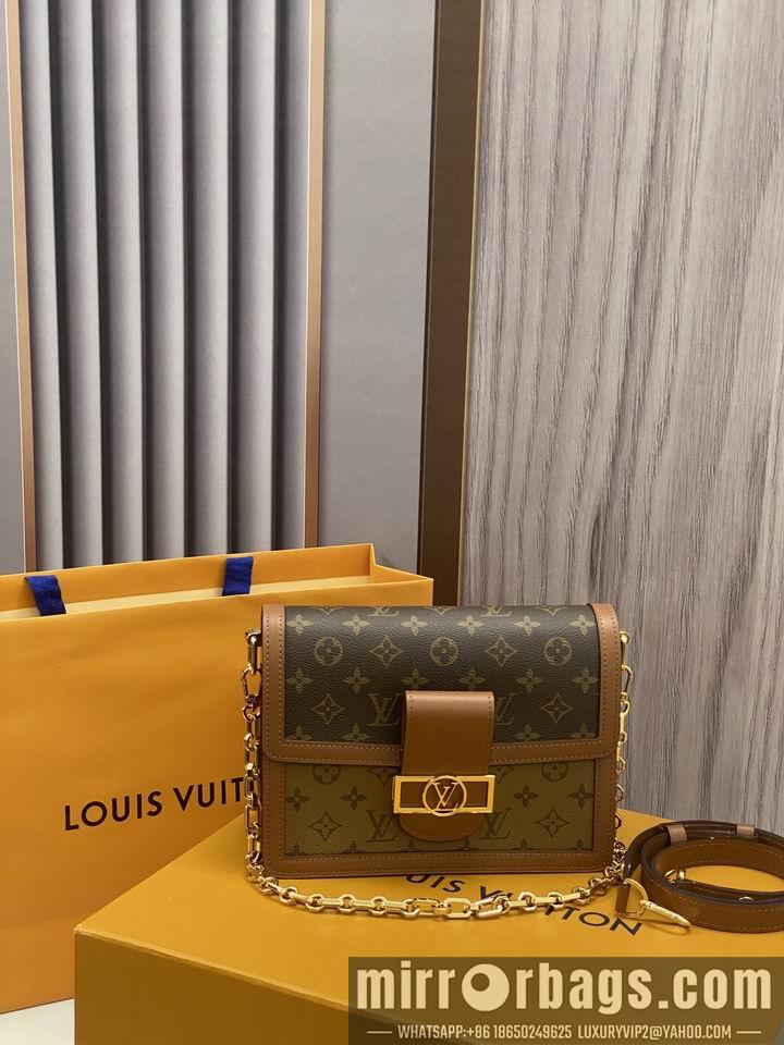 LV Replica Bags Dauphine M44391 M25x17x10.5cm gf