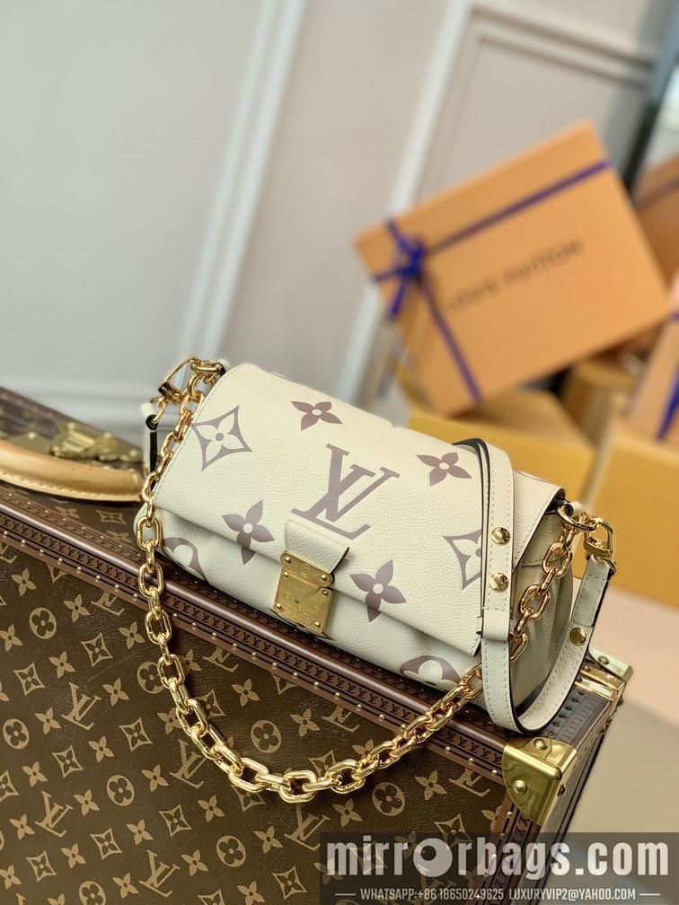 LV Replica Bags Favorite M45813白 米白24x14x9cm gf