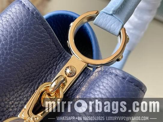 LV Replica Bags M20844蓝拼色珐琅花卉31.5x20x11cm gf