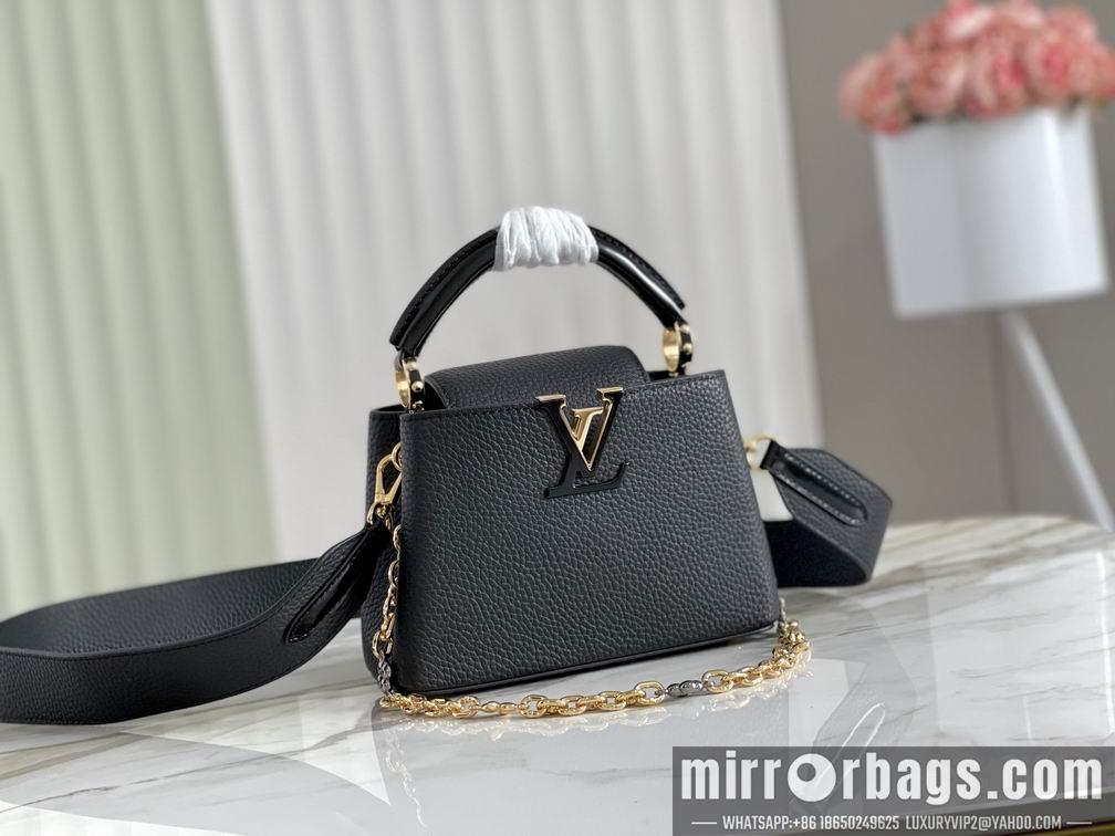 LV Replica Bags Capucines M59205 M48865 21x14x8cm gf