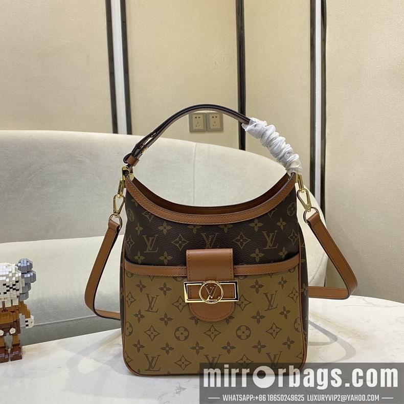 LV Replica Bags Dauphine M45194 24x27x10cm gf