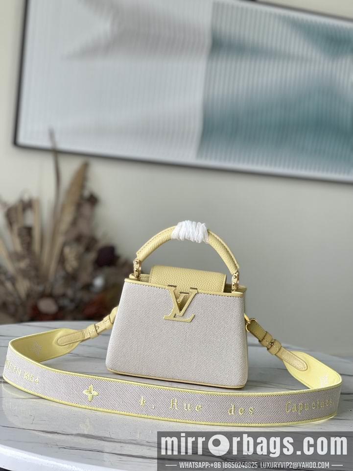 LV Replica Bags Capucines M59873 M59969 21x14x8cm gf