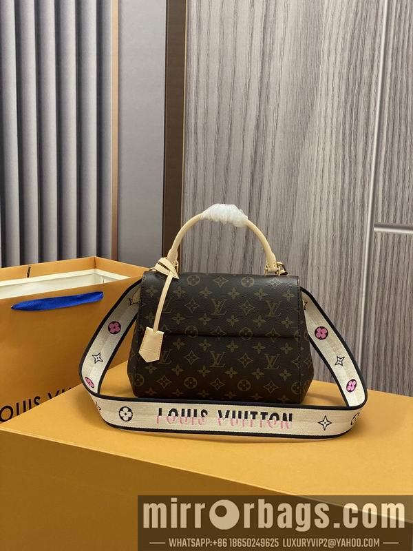 LV Replica Bags Cluny M46372 28x20x10cm gf