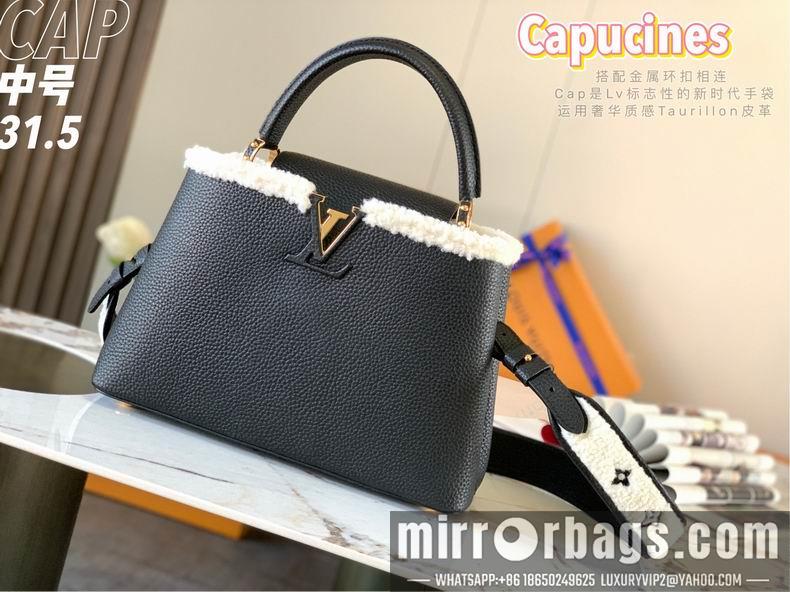 LV Replica Bags Capucines M59267 27x18x9，73 31.5x20x11cm