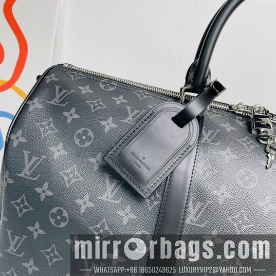 LV Replica Bags Keepall M40569黑花 45x27x20cm gf