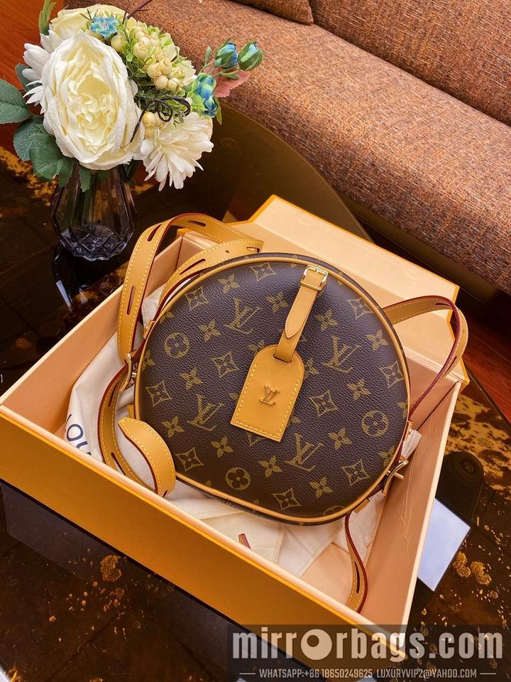 LV Replica Bags Boite Chapeau M52294 20x22.5x8cm gf