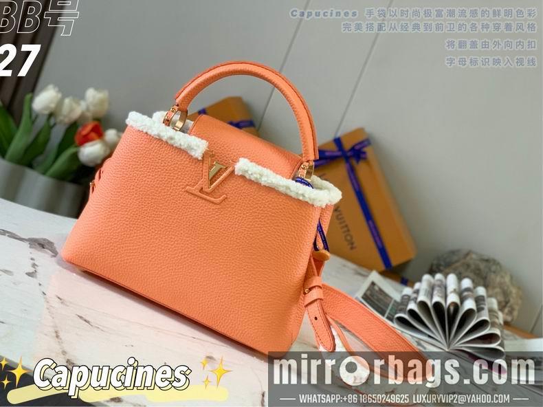 LV Replica Bags Capucines M59267 27x18x9，73 31.5x20x11cm