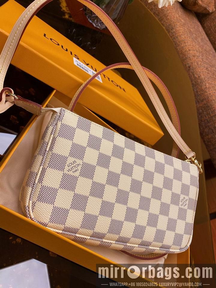 LV Replica Bags Damier Azur Mila N41207 21x13x3cm gf