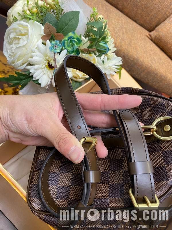 LV Replica Bags Speedy N41367咖啡格30x21x17cm gf