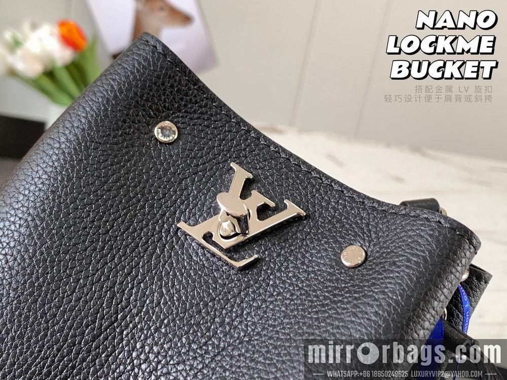 LV Replica Bags Lockme Bucket M68709 13.5x16x10cm gf