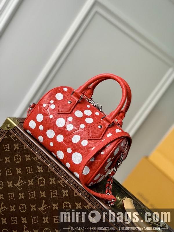 LV Replica Bags Speedy M46411红波点20.5x13.5x12cm gf