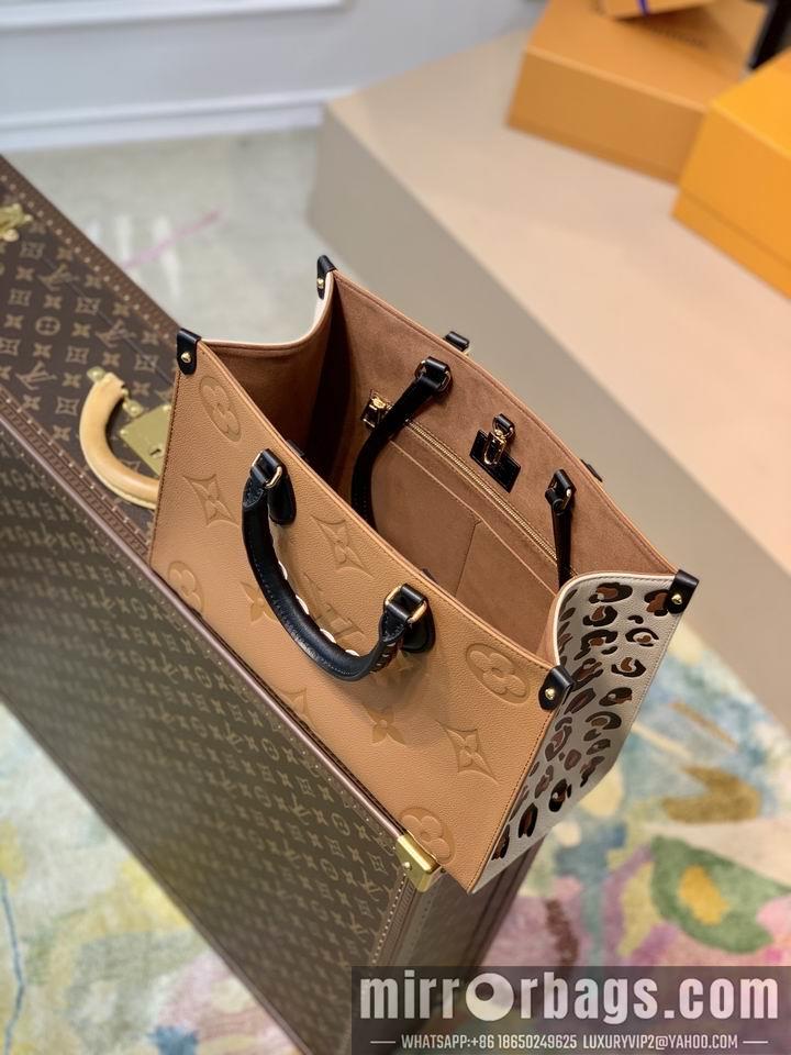 LV Replica Bags Onthego M58521 M58522 35x27x14cm gf