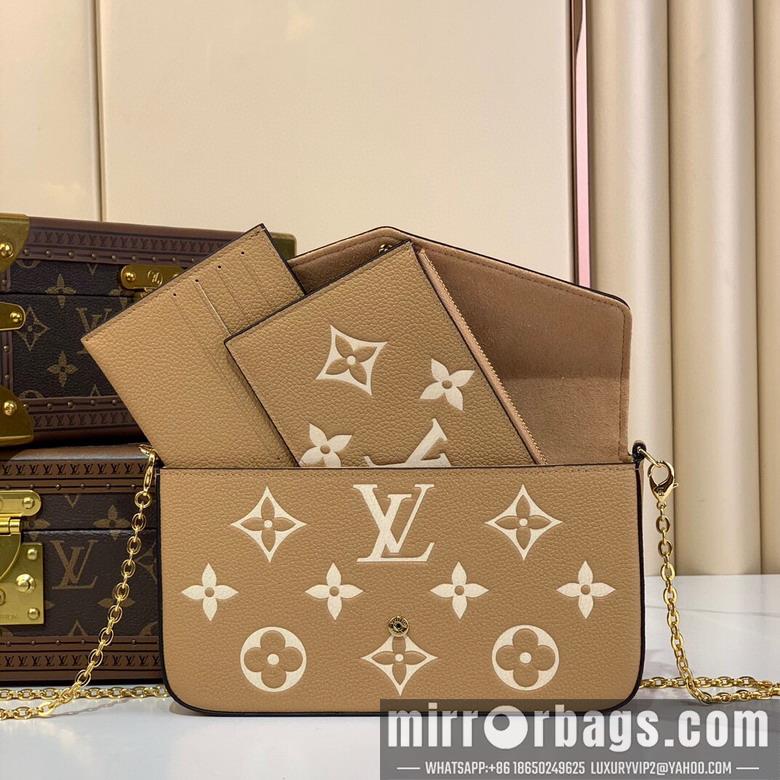 LV Replica Bags Felicie M12754 21x12x3cm gf