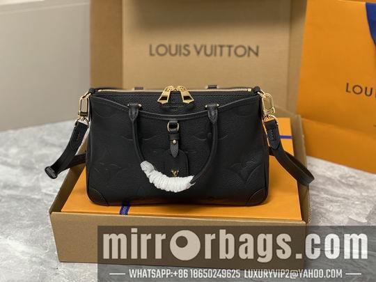 LV Replica Bags Trianon M46585杏M46488黑M46503米白28x18x8cm gf