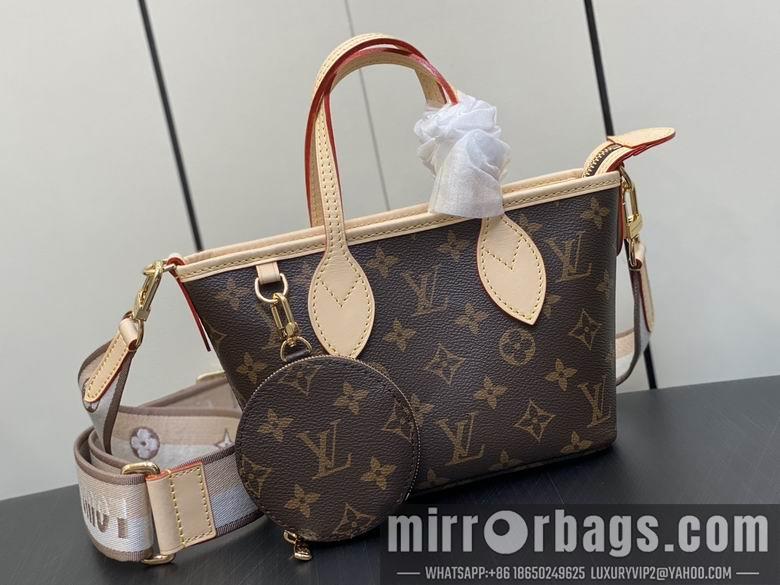 LV Replica Bags Neverfull M46705 24x9x14cm gf