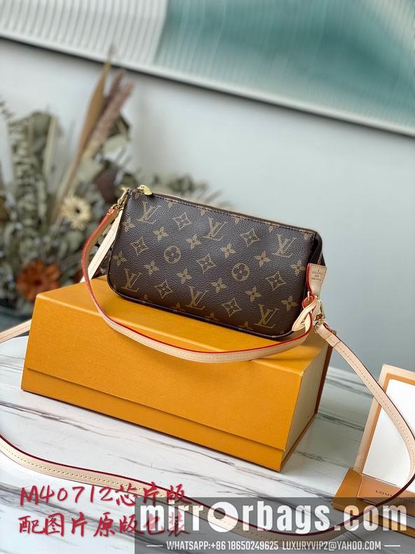 LV Replica Bags Pochette Acc Mila M40712 23.5x13.5x4 cm gf