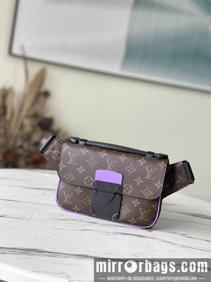 LV Replica Bags S Lock Sling M45807 21x15x4cm gf