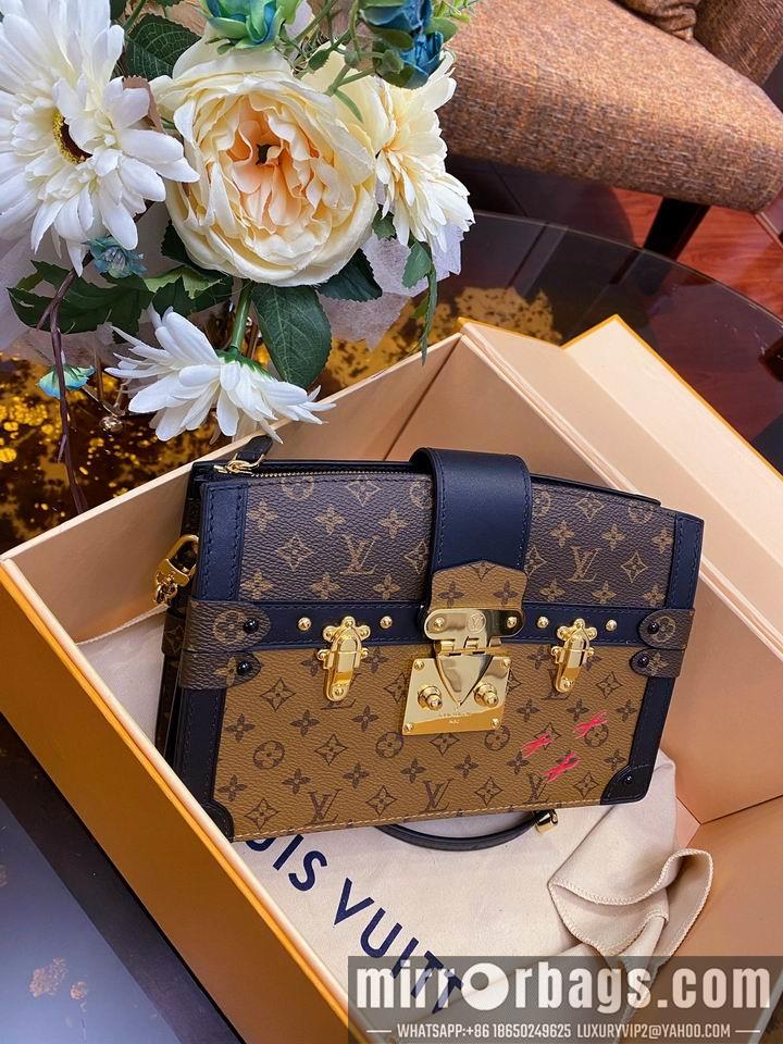 LV Replica Bags Petite Malle Souple M43596 20x12x5.5cm gf