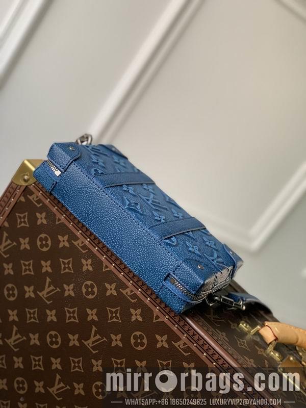 LV Replica Bags Soft Trunk M81776蓝 黑22.5x14x5cm gf