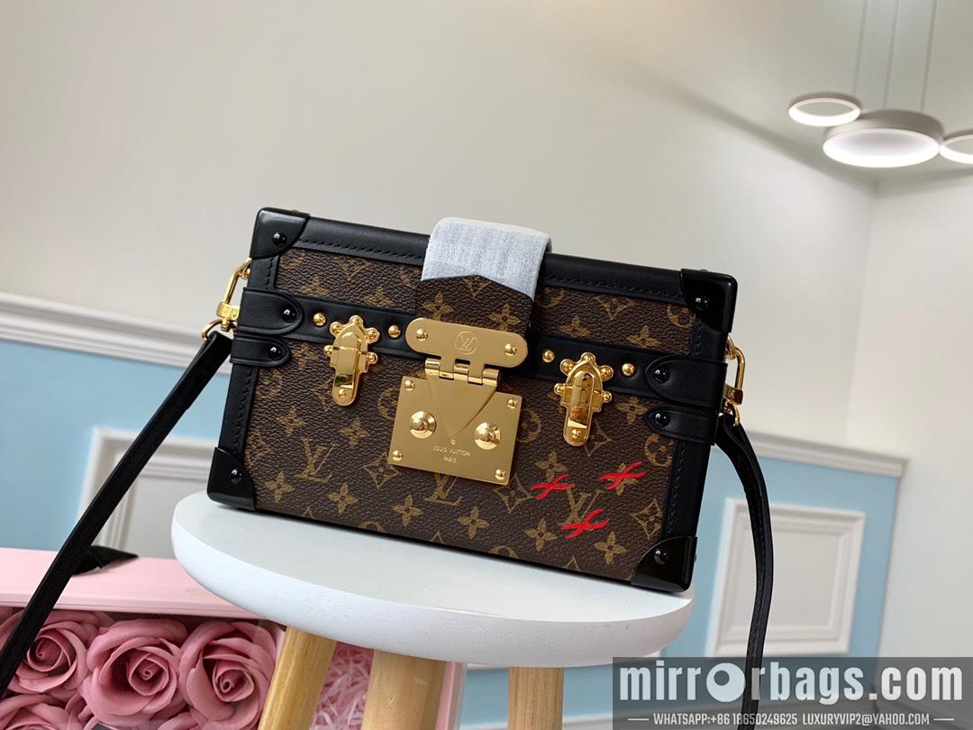 LV Replica Bags Petite Malle Souple M44199 20x5.5x12.5cm gf