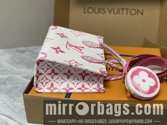 LV Replica Bags OnTheGo M22976玫红25x19x11.5cm gf