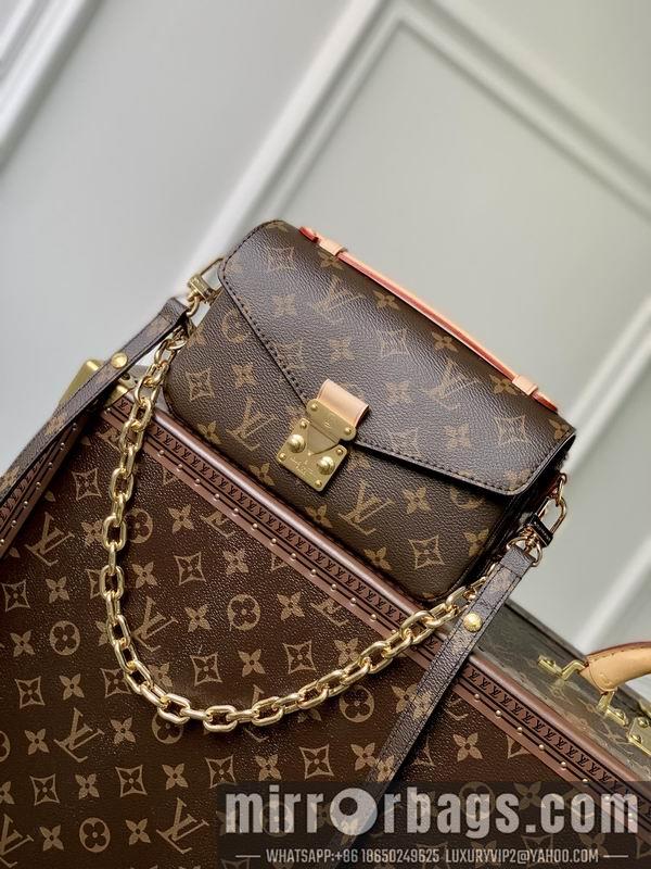 LV Replica Bags East West Metis M46279老花 黄花21.5x6x13.5cm gf