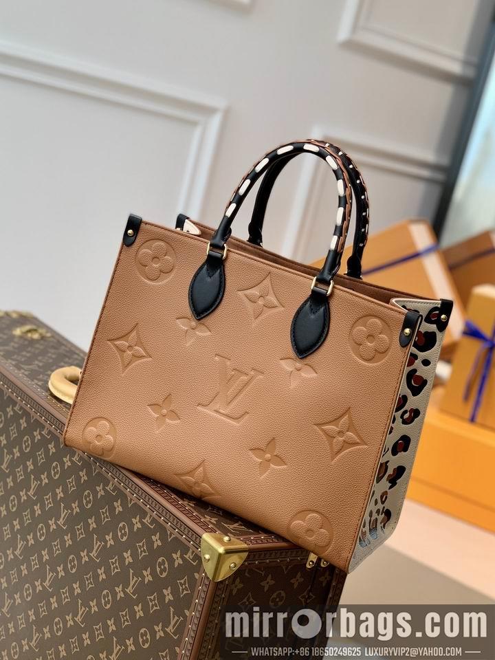 LV Replica Bags Onthego M58521 M58522 35x27x14cm gf