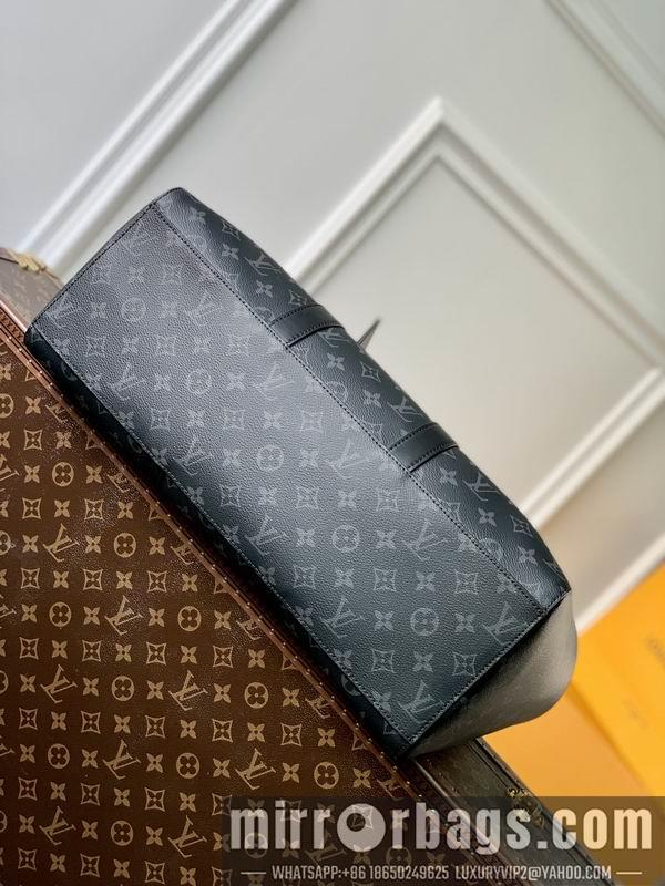 LV Replica Bags Sac Plat M46451黑花 44x33x18cm gf