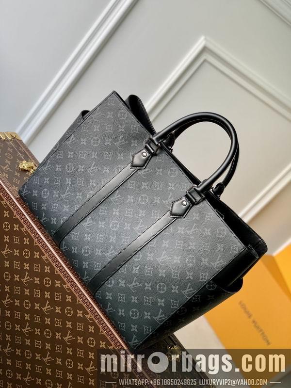 LV Replica Bags Sac Plat M46451黑花 44x33x18cm gf